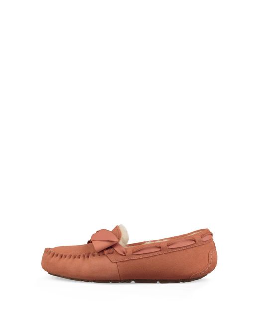 dakota leather bow slipper