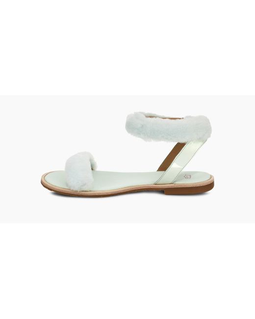 ugg fluff springs patent sandal