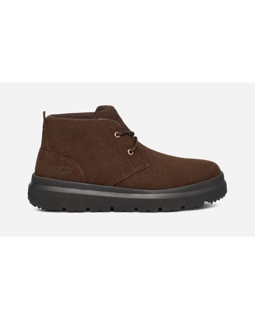 Ugg Brown ® Burleigh Chukka Suede Shoes for men