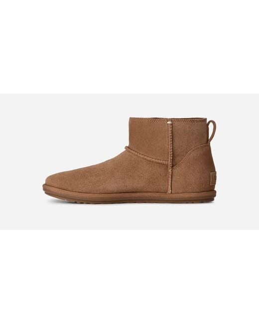 Botte Classic Mini Deconstructed Pour Femme Ugg en coloris Brown