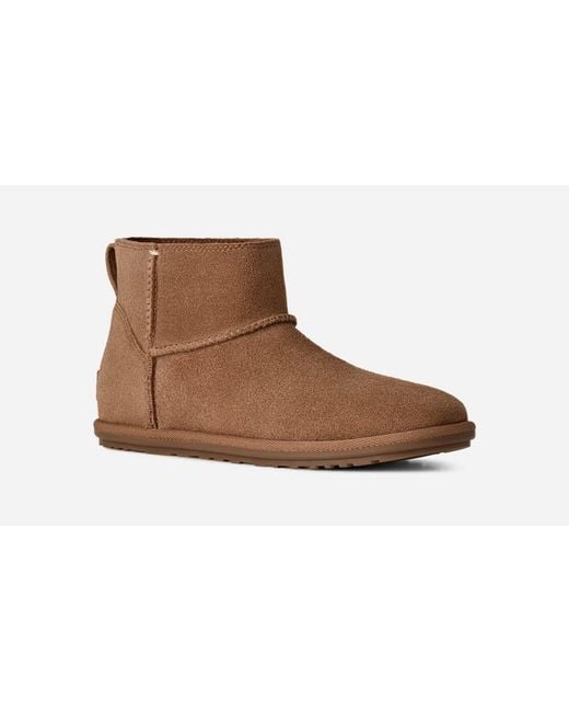 Botte Classic Mini Deconstructed Pour Femme Ugg en coloris Brown