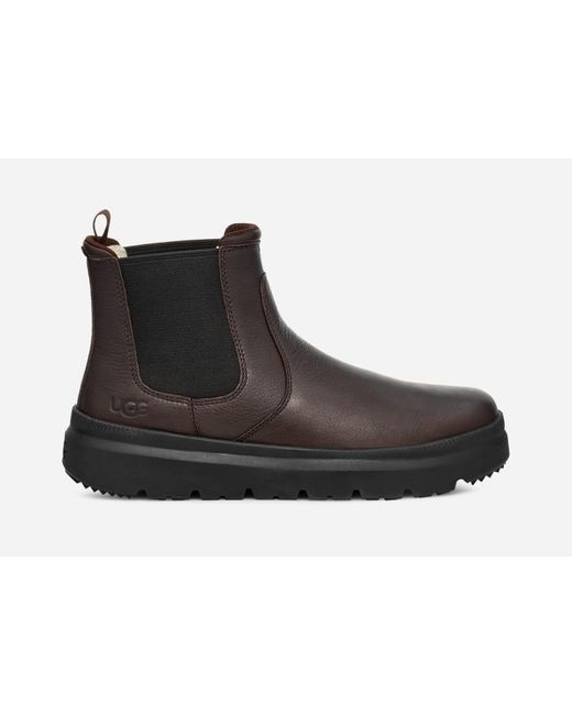 Ugg Black ® Burleigh Chelsea Leather/waterproof Boots|dress Shoes for men