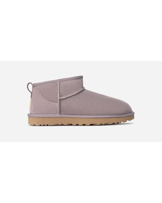 Ugg Black Classic Ultra Mini Sheepskin Classic Boots