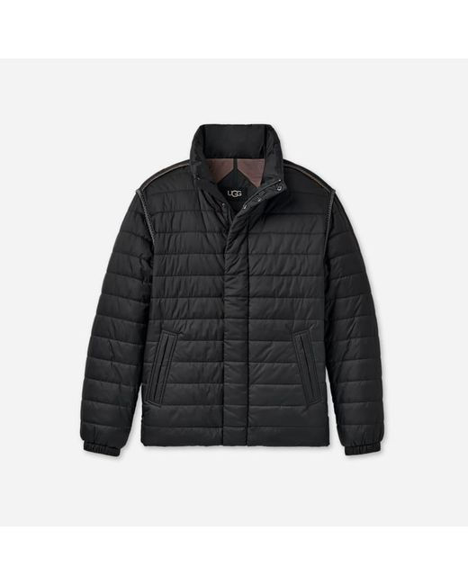 Ugg Black Dray Braid Zip Jacket for men