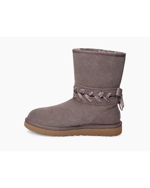 ugg lace short boot