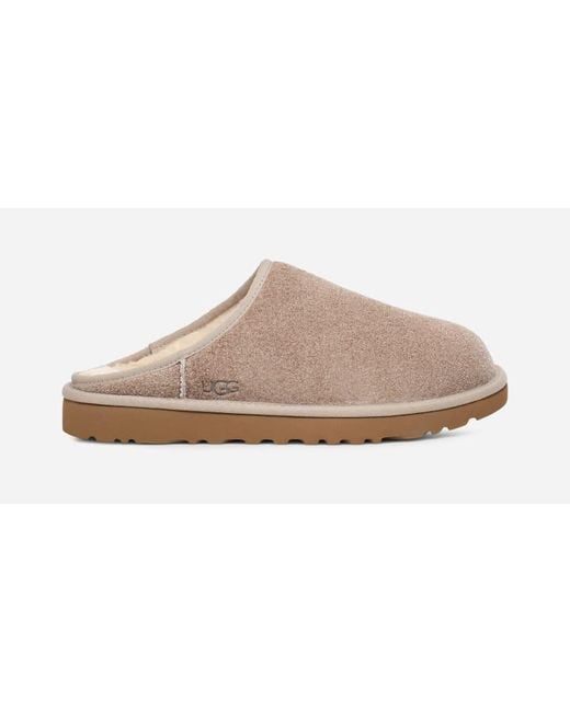 Ugg Black ® Classic Shaggy Suede Slip-on for men
