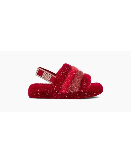 ugg fluff yeah metallic sparkle