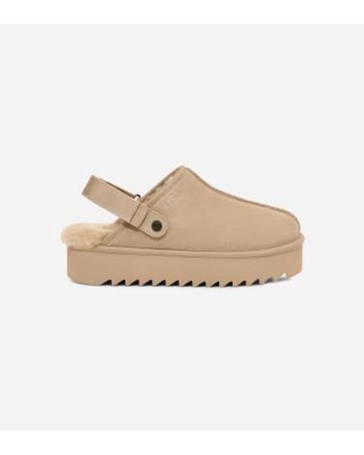 Sabot Lanah Platform Ugg en coloris Natural