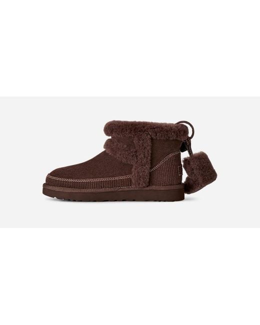 Botte Classic Mini Heritage Ugg en coloris Brown