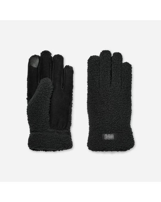 Ugg Handschuhe Aus Fluff Für Herren in Black für Herren