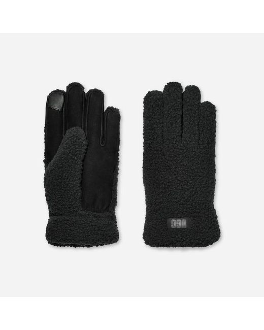 Ugg Handschuhe Aus Fluff Für Herren in Black für Herren