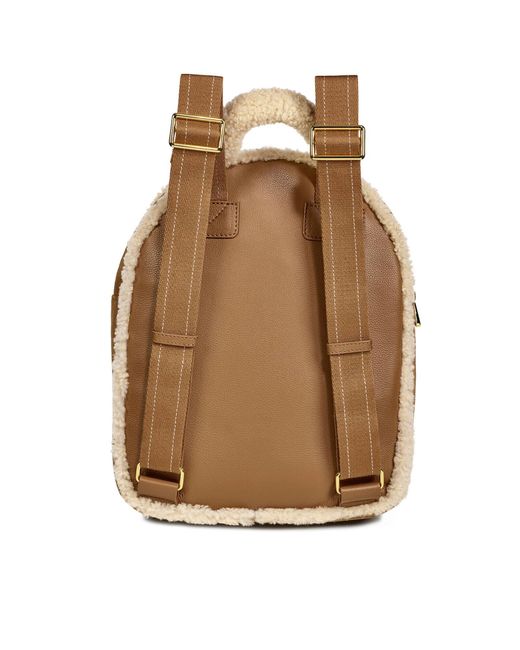 dannie mini backpack faux fur UGG Dannie Sheepskin Backpack in Brown