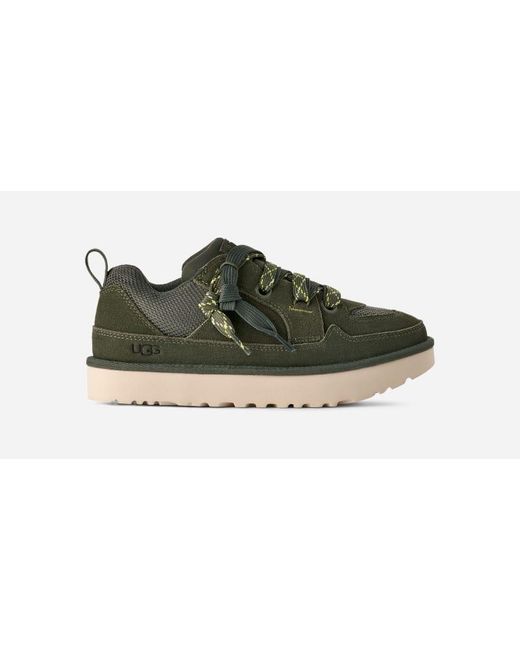 Ugg Black Lo Lowmel Suede/Recycled Materials/Textile Sneakers for men
