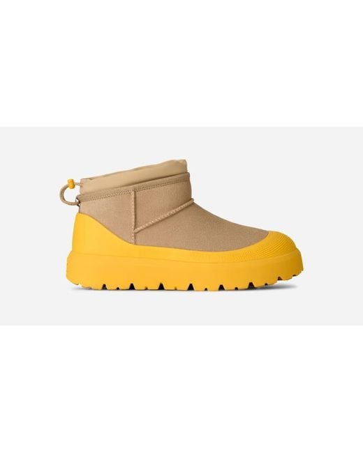 Ugg Natural Classic Ultra Mini Weather Hybrid Suede Classic Boots for men