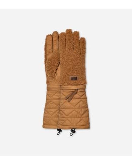 Gant Modulaire En Fluff Ugg en coloris Brown