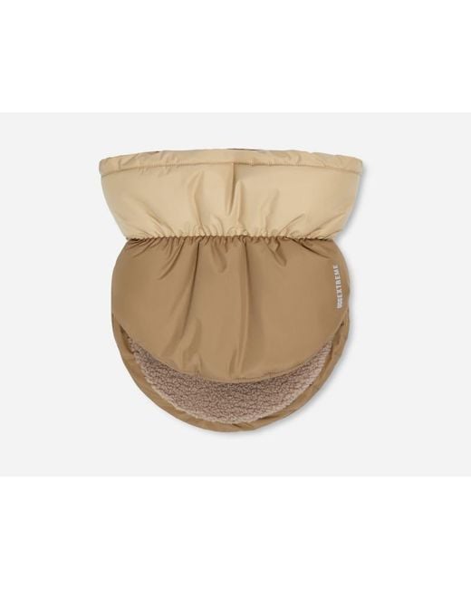 Ugg Natural Shasta Rev Gaiter Fleece/Nylon/Recycled Materials Scarves