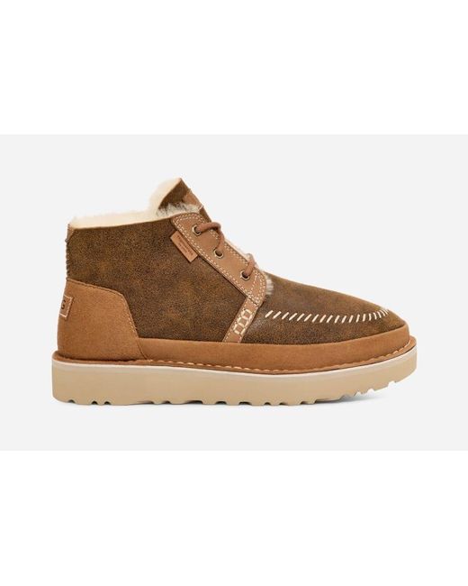 UGG Neumel Crafted Regenerate Sheepskin Classic Boots in Brown | Lyst UK