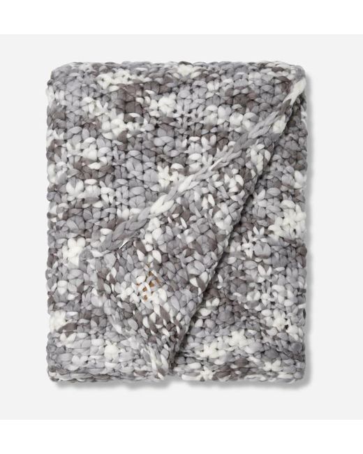 Ugg Gray ® Sylvie Throw Knit Blankets