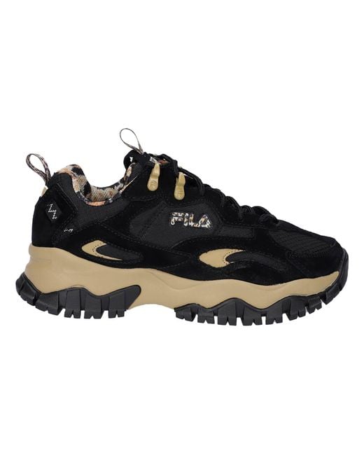 fila white black ray tracer tr2 trainers
