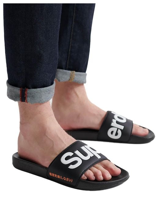 sliders for men superdry