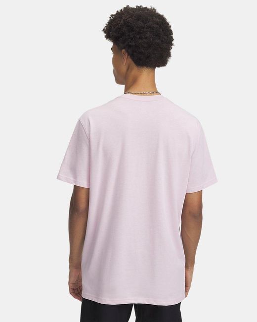 Under Armour Purple Heavyweight Armour Label Short Sleeve Prime for men