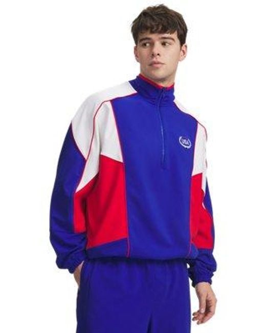 Under Armour Blue Ua Track Jacket for men