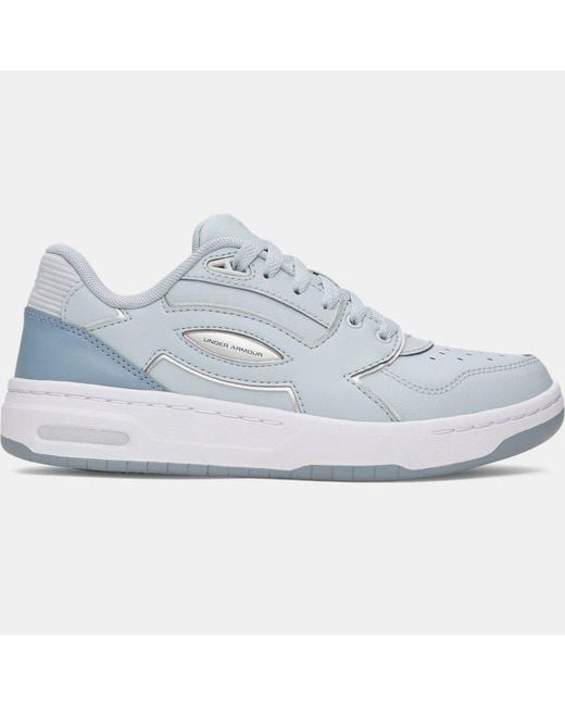 Under Armour Blue Flex Shoes Fog Wind Metallic