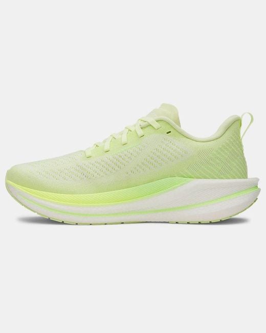 Under Armour Green Velociti Spd Running Shoes Fade Lumos Lime