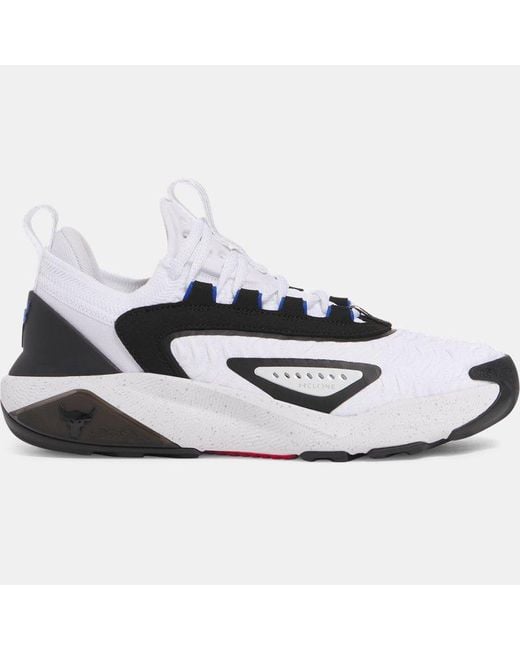 Under Armour Pink Project Rock 7 Training Shoes Team Royal