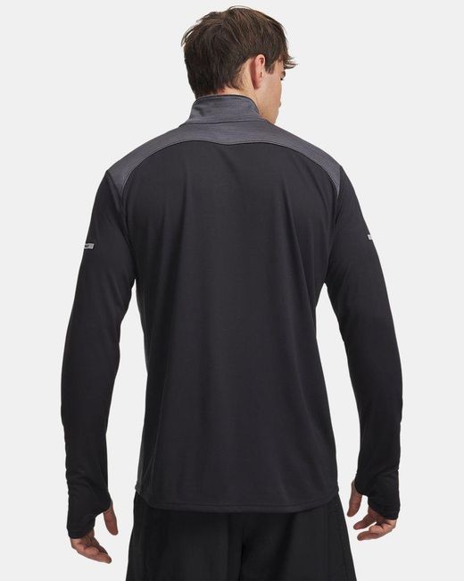 Under Armour Black Tech Utility ¼ Zip Venom for men