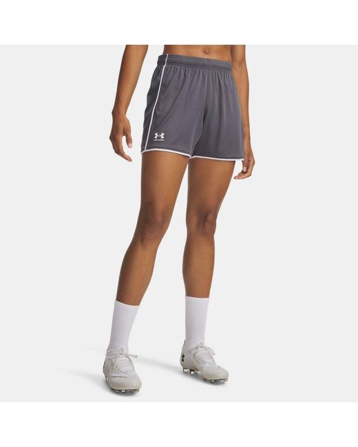 Under Armour Blue Challenger Train Shorts Castlerock