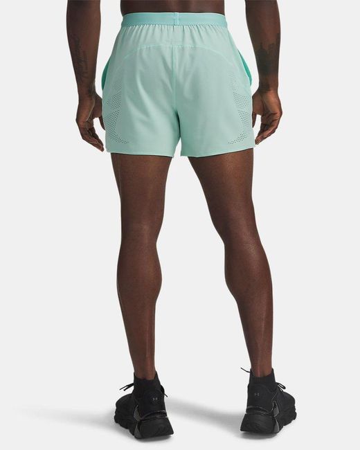 Under Armour Blue Halo Train 5" Shorts Neo Reflective for men