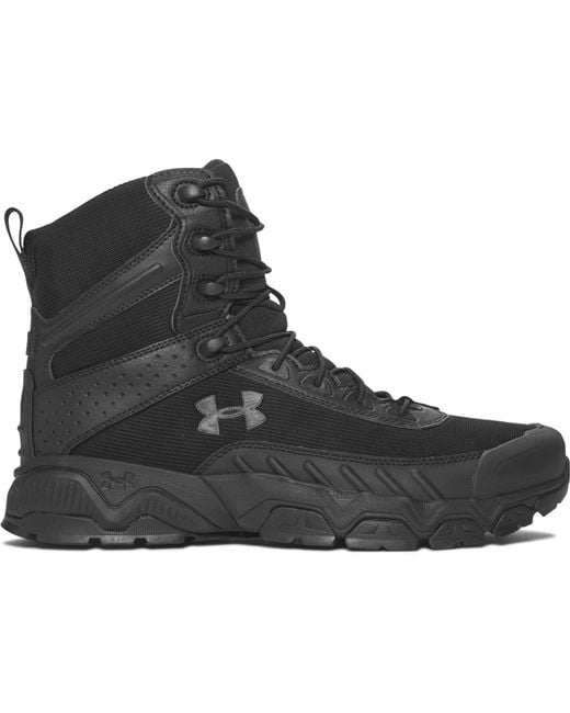 Under Armour Black Men's Ua Valsetz 2.0 Tactical Boots for men