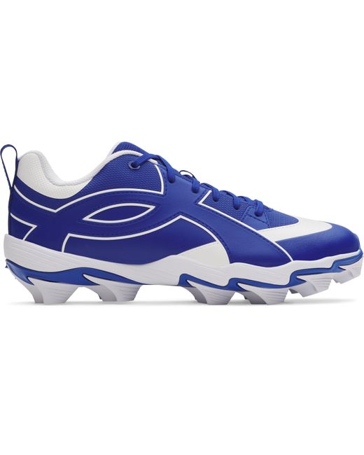 Under Armour Blue Ua Leadoff Icon Low Rm Baseball Cleats for men
