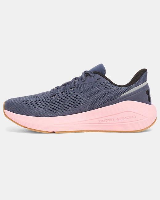 Under Armour Blue Sonic Running Shoes Downpour Prime