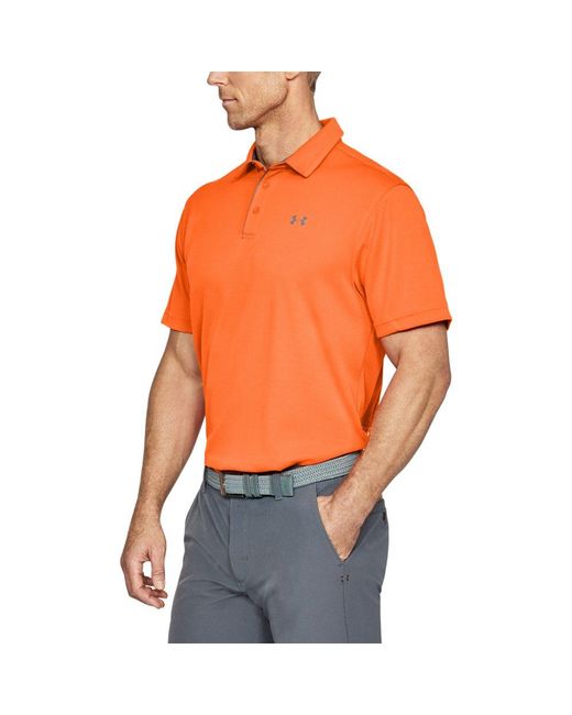 under armour tech stripe polo