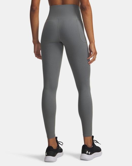 Under Armour Blue Motion Ultra High Rise Leggings Clay Titanium