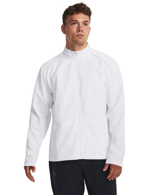 Under Armour White Launch Jacket for men