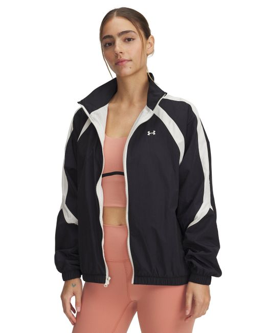 Under Armour Blue Ua Icon Crinkle Track Jacket