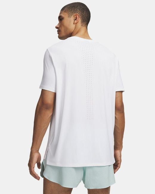 Under Armour White Velociti Pro Short Sleeve Reflective for men