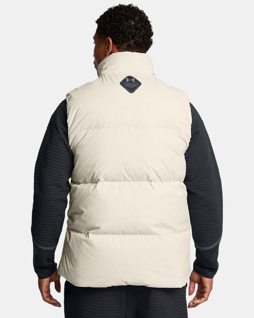Under Armour Black Limitless Down Vest Summit for men
