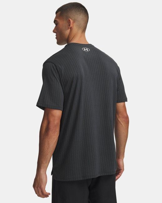 Under Armour Black Tech Vent Jacq Rd Short Sleeve Ultimate for men