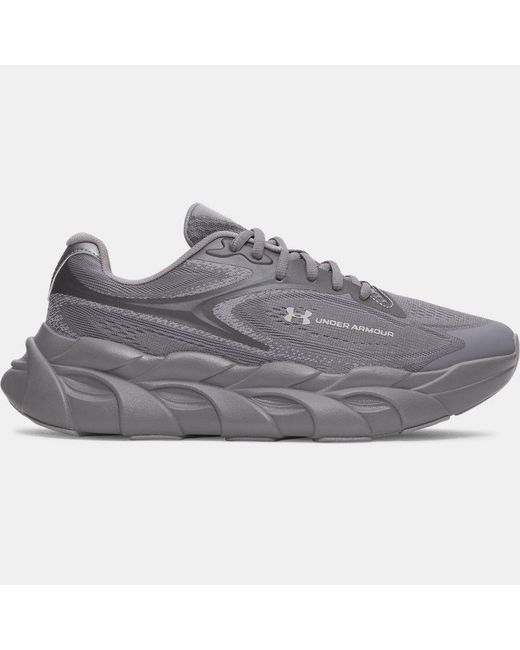 Under Armour Gray Hb Runner 2 Running Shoes Titan Steel Metallic for men