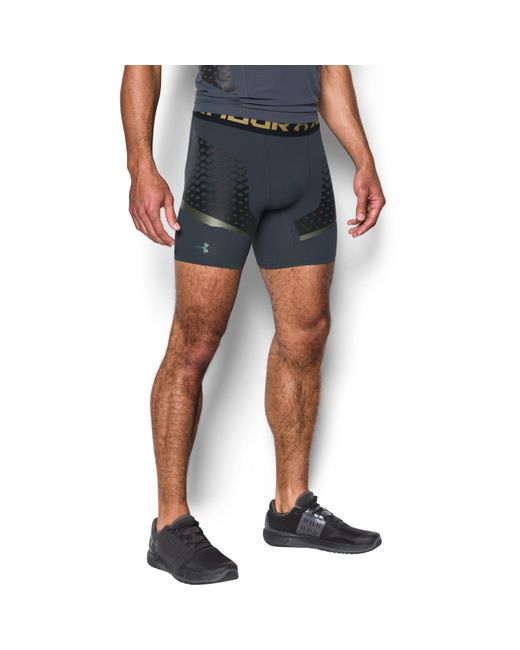 Under Armour Men's Heatgear® Armour Zone Compression Shorts for Men | Lyst