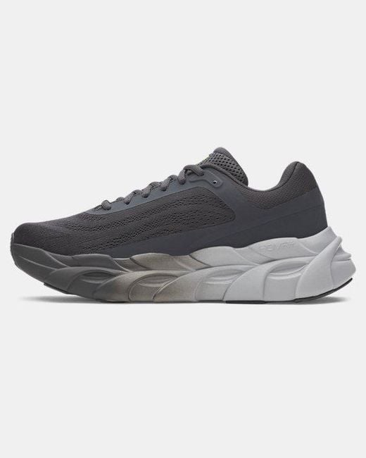 Under Armour Gray Halo Runner Running Shoes Anthracite Steel Hyper for men