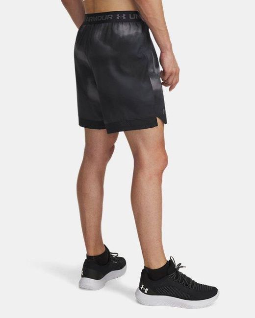 Shorts Vanish Woven Printed Da 15 Cm (6" Da Uomo Castlerock di Under Armour in Blue da Uomo