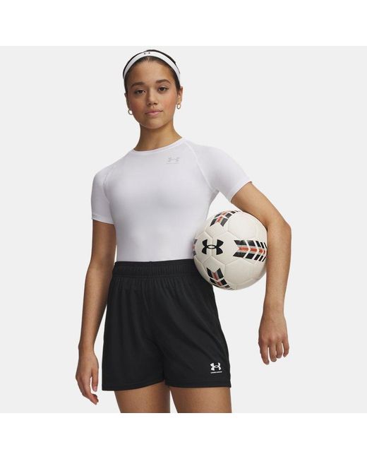 Under Armour White Heatgear Compression Short-sleeve T-shirt