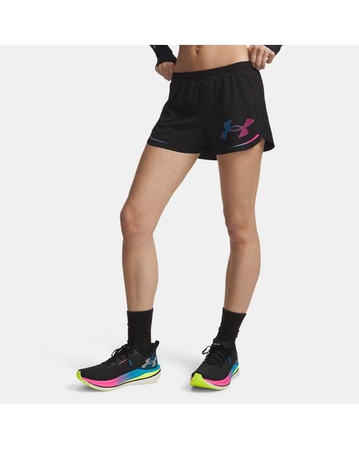 Under Armour Black Velociti Elite Shorts Ultimate Rebel Capri