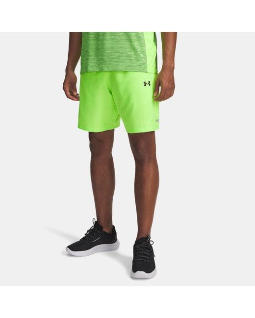 Pantalón Corto De 21 Cm (8,25" Tech Utility Para Hombre Hyper Negro Under Armour de hombre de color Green