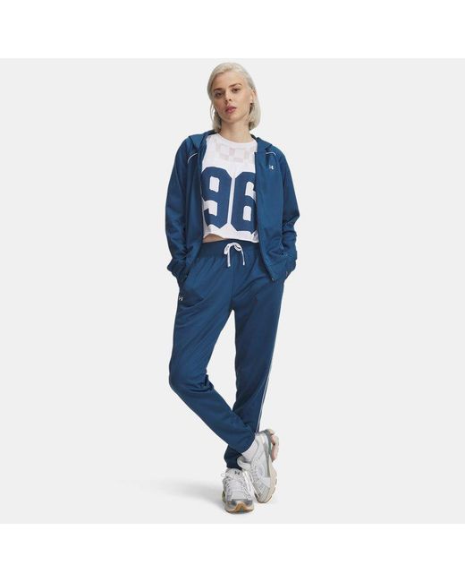 Under Armour Blue Rival Tricot Tracksuit Wham